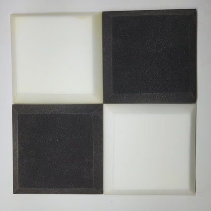 Panneaux en Mousse insonorisés pour Mur de Studio, Paquet de 12 Carreaux muraux