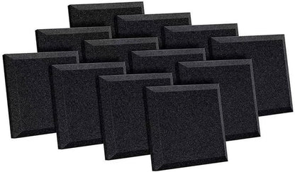 Panneaux en Mousse insonorisés pour Mur de Studio, Paquet de 12 Carreaux muraux